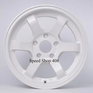 ROTA Grid Concave Wheels White 15X8 +20 5X114 Type R EVO Eclipse DSM DRAG - Picture 1 of 1