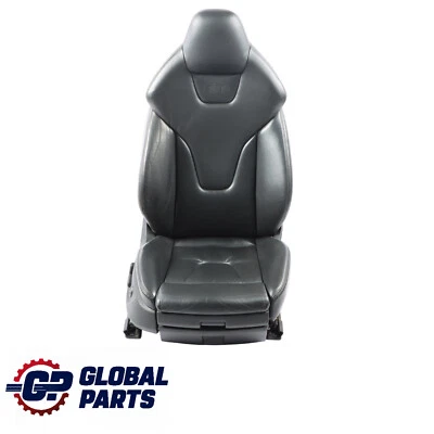 Audi S5 8T Sport Seat Front Right O/S Interior Heated Memory Leather Soul Black Foto 1 de 4
