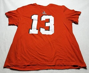 Cleveland Browns 13 Nike Beckham Jr Men's T-shirt Size XL Football Ohio Orange - Picture 1 of 7