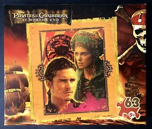 New 2007 Disney’s Pirates of the Caribbean At Worlds End 63 Piece Jigsaw Puzzle - Picture 1 of 3