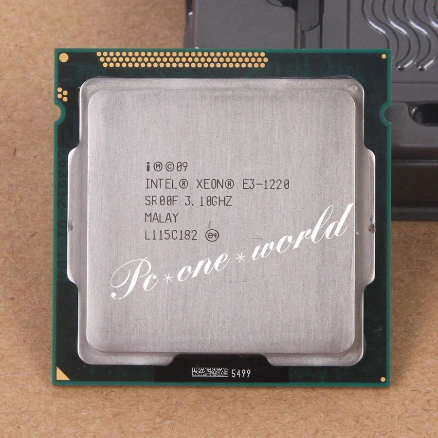 100% OK SR00F Intel Xeon E3-1220 3.1 GHz Quad-Core Processor CPU LGA 1155 - Image 1 of 1