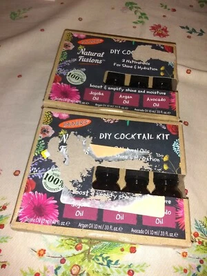 2 lot Palmer's Natural Fusions DIY Cocktail Kit with Jojoba Argan & Avocado Oils - Imagem 1 de 2