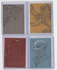 Case Topper 4 Card Set GAME OF THRONES Season 8 CT1 CT2 CT3 CT4