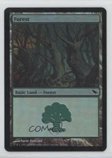 2008 Magic: The Gathering - Shadowmoor Foil Forest #301 0e3