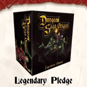 Dungeon Saga Origins - Legendary Pledge - Board Game Kickstarter - Mantic Games