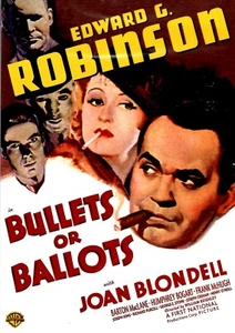 Balas o boletas Edward G. Robinson, Humphrey Bogart - Clásico 1936 Gángster - Imagen 1 de 2