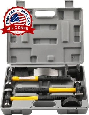 Juego de martillos para reparación de guardabarros y carrocería de automóviles - Image 1 of 4