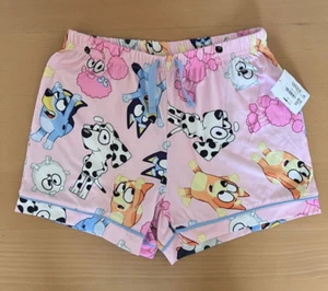 Bluey Girls Sleepwear Pajama Shorts Kids Children's Size M 7/8 Shorts Only - Picture 1 of 3