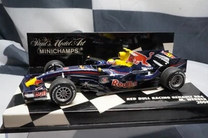 MINICHAMPS /F1 - 2008 RED BULL RACING RB4 - MARK WEBBER - 1/43 SCALE MODEL CAR - Picture 1 of 7
