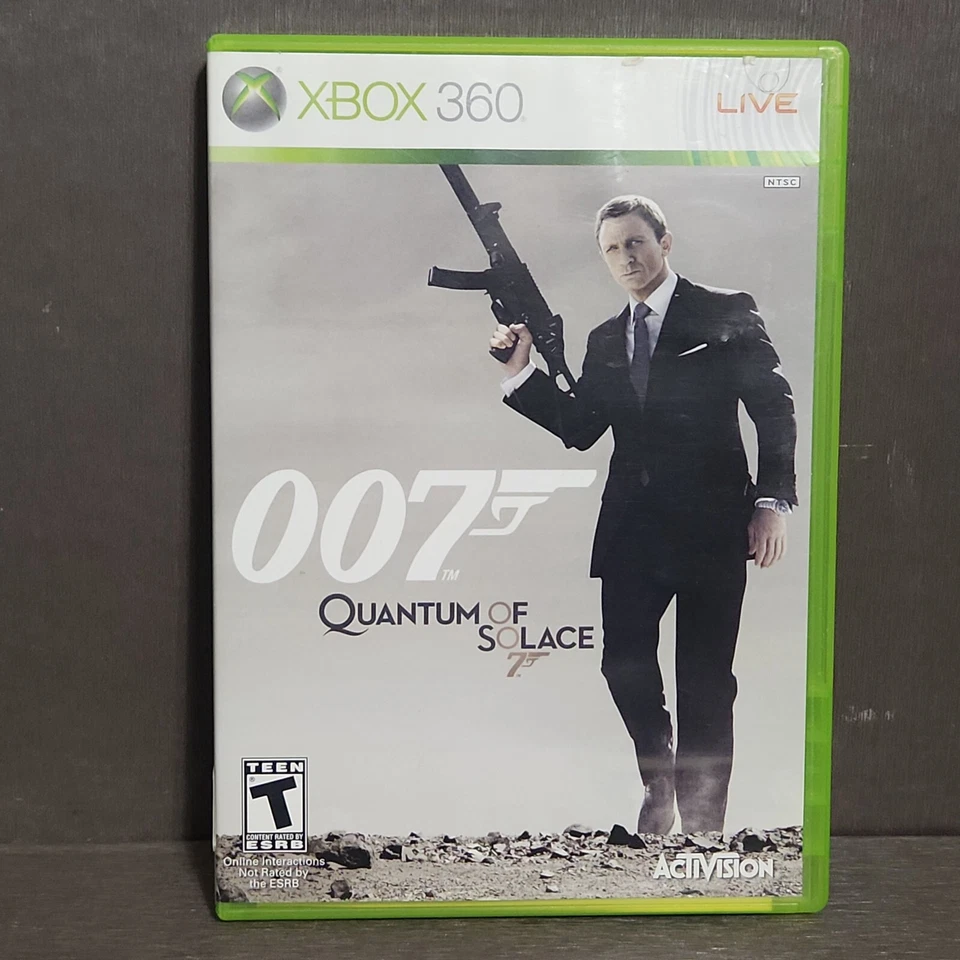 007 Quantum of Solace Xbox 360 Complete Refurbished - Image 1 of 4
