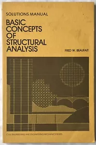 LÖSUNGSANLEITUNG GRUNDKONZEPTE DER STATIK (BEAUFAIT, 1977) - Bild 1 von 6