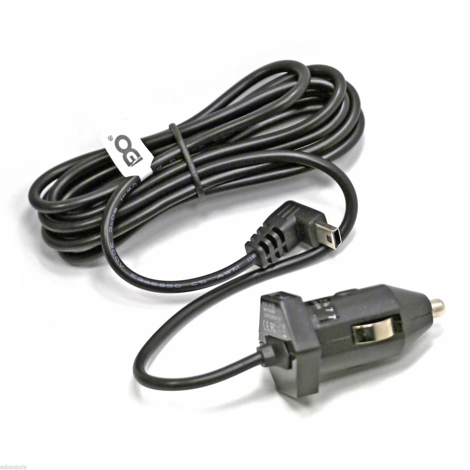 5V USB Car Charger Power Cord  for Garmin Nuvi 255w 1300 1350 1370 1450 140 GPS - Image 1 of 4