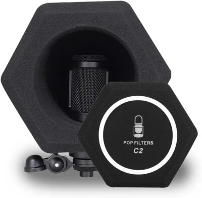 Professional Microphone Isolation Ball Shield Pop Filter - Image 1 of 4