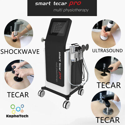 Stand Dual Wave Pneumatic Shockwave Physical Therapy ED Pain Relief Body Machine • 3,498£