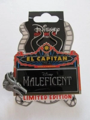 Prendedor DSF DSSH Bella Durmiente Maléfica Dragón El Capitán Carpa LE Disney Foto 1 de 3