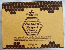 Golden Honey Organic For Men Jelly Bee Pollen 100% Pure Mixed Herbals 20grm 12PC