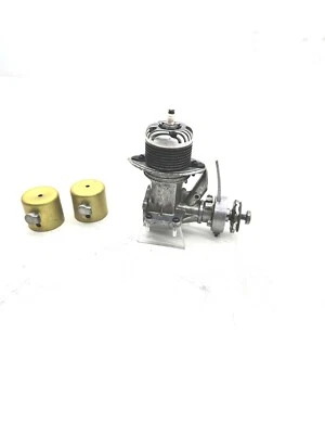 HERKIMER OK HOTHEAD 29 GLOW MODEL AIRPLANE ENGINE GOLD TANKS M2 - Image 1 of 4