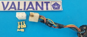 Valiant Ignition Wiring Loom plug +Brass connectors NEW : suit VJ/CJ/VK/CK/CL/CM - Picture 1 of 2