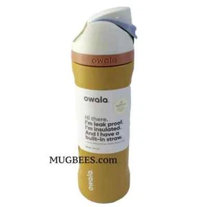 Owala x Hearth & Hand w/ Magnolia Honeycomb FreeSip Stainless Steel Water Bottle - Picture 1 of 5