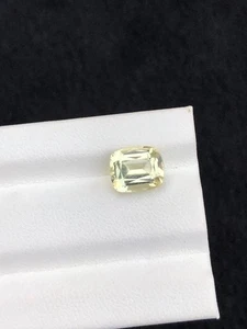 Cojín de kuncita amarilla corte 2,90 forma pérdida piedra preciosa de Afganistán. - Imagen 1 de 3