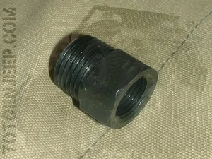 ADAPTATEUR REDUCTEUR MANOMETRE TEMPERATURE EAU ... JEEP WILLYS US WW2 . - Picture 1 of 4