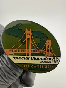 2014 USA Games Michigan Special Olympics Enamel Lapel Pin - Picture 1 of 8