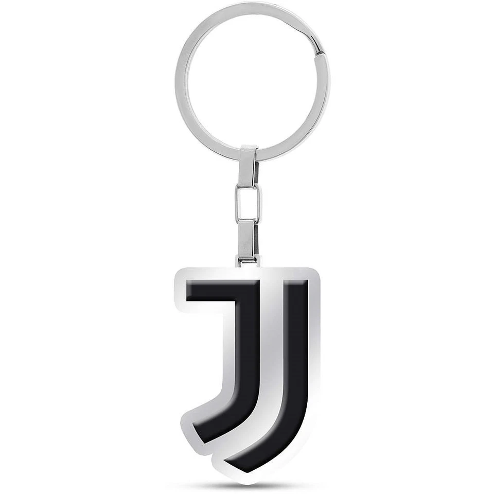 Portachiavi Juventus in Acciaio B-JP002XAN - Immagine 1 di 1