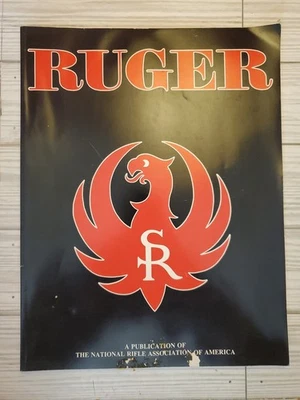 1990 Ruger Guns Information Magazine Firearms 100 Pgs NRA Publication Book - Image 1 of 4