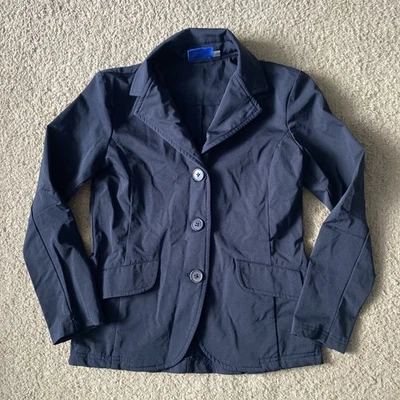 Chaqueta de equitación Ovation para niñas talla 8 azul marino ecuestre  Foto 1 de 4