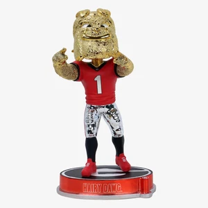 Hairy Dawg Georiga Bulldogs Electroplated Bobblehead NCAA College - Picture 1 of 1