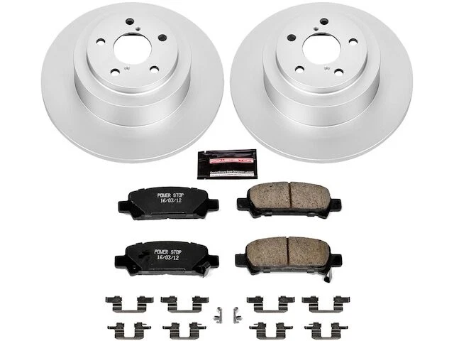 Kit de pastillas de freno trasero y rotor para Subaru Outback 2000-2004 2001 2002 2003 RC821RN Foto 1 de 1