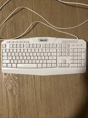 Redragon S101W Wired Gaming Keyboard White LED Backlit - Image 1 of 3