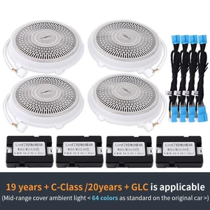 Juego de altavoces tweeter W205 para Mercedes Benz Clase C 64 colores luz ambiental LED - Imagen 1 de 15