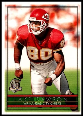 1996 Lake Dawson Topps Football #303 Kansas City Chiefs - Image 1 of 2