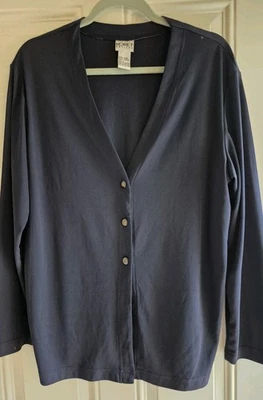 KORET Knit Cardigan - PL - V-Neck, Long Slvs, 3 Btn Front, Vented Straight Hem - Image 1 of 4