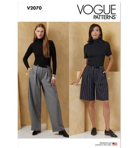 Vogue Sewing Pattern V2070 Misses' Shorts & Pants Size Y5 (18-20-22-24-26) UNCUT - Picture 1 of 7