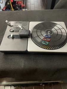 DJ Hero Renegade Turntable for PS2 PS3 + Dongle - Picture 1 of 4