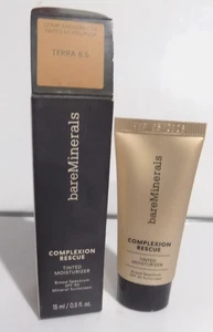 VERSIEGELT ~ BareMinerals COMPLEXION RESCUE getönte Feuchtigkeitscreme ~ Terra 8,5 ~ 0,5 Unzen - Bild 1 von 2