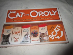 CAT-OPOLY Brettspiel Monopoly Themenspiel NEU VERSIEGELT DAS KATZENMIAU tolles Geschenk - Bild 1 von 2