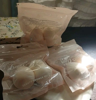 Лот из 3 упаковок набор губок для красоты Basie - Изображение 1 из 2