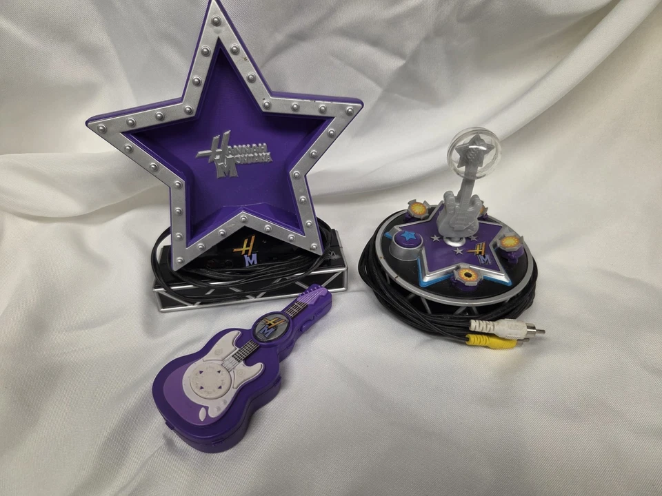 2 Disney Hannah Montana Plug &Play TV Video Game Handheld Toy 2007 Jakks Pacific — 第 1/4 张图片