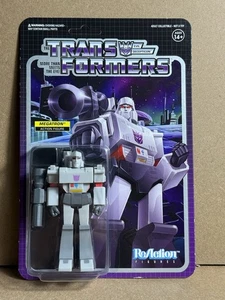 Super7 Transformers Megatron ReAction Action Figure New Sealed MOC - Picture 1 of 2
