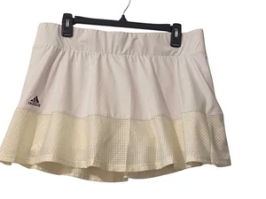 Adidas Damen Tennis T Match Rock Skort weiß Gr. XL neu mit Etikett Mesh-Detail $ 55 - Bild 1 von 5