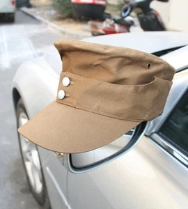 WWII  German Elite EM summer panzer M43 Cap Hat African Corps Cap Size M - Bild 1 von 6
