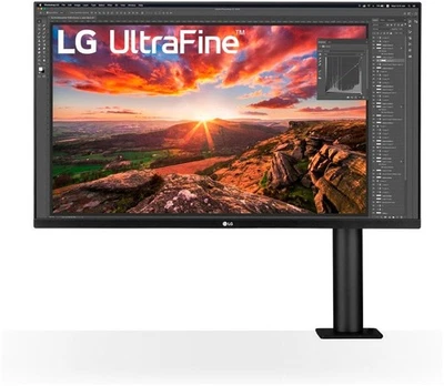 LG Monitor UltraFine Ergo 32UN880K 32Zoll LED 4K UHD 60Hz HDMI USB DP B-Ware - Bild 1 von 4