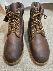 Botas Timberland Hombre Cuero Marrón 6" 19080 Talla 9 - Imagen 1 de 10
