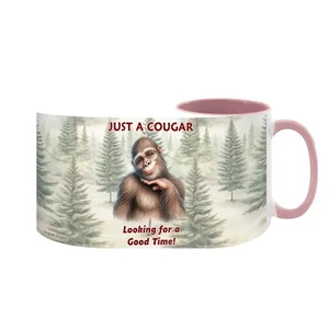 Sarcastic Sasquatch, Bigfoot, Large 15 oz Ceramic, Dishwasher Safe Coffee Mug - Picture 1 of 16