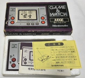 Nintendo Game ＆ Watch Judge Boxed Japan