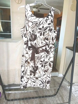 VESTIDO SIN MANGAS MUJER SHERI MARTIN New York floral talla: 24W  Foto 1 de 4