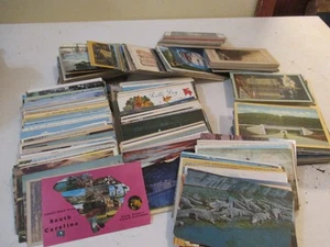Box Lot 1,000 approx Postcards, mixed , all era, no Continental Chromes - Picture 1 of 7